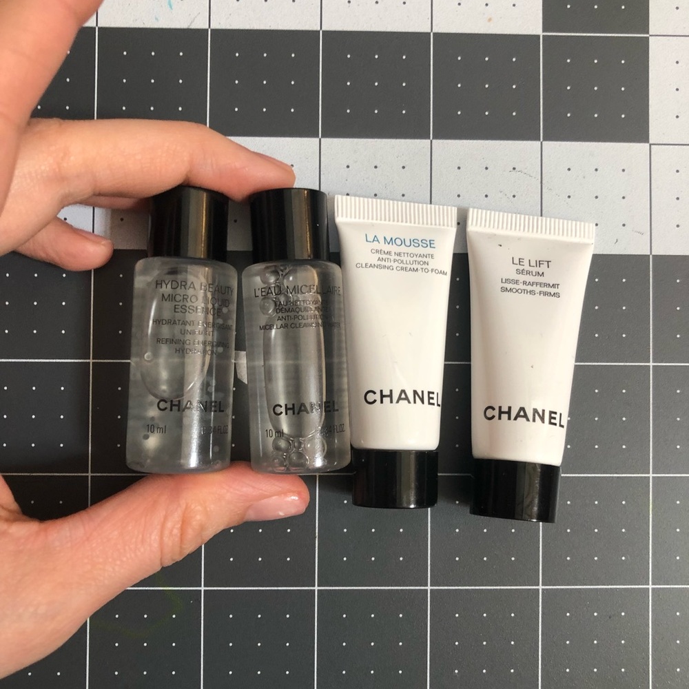 Chanel new unused skincare hydra beauty l’eau micellaire la mousse Le lift